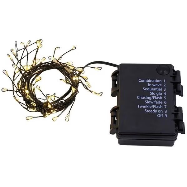 Dew Drop MultiFunction Lights, Clear, BO, Santas Forest, Mfr#: 3703